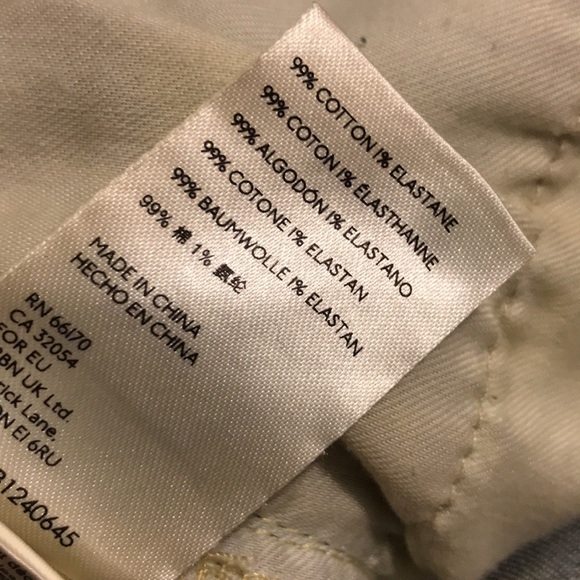 SALE NWT Anthropologie Pilcro Slim Denim Shorts size 29 - Picture 15 of 15